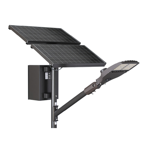 SL-MA1-HYB-1000634B1-TAA, Solar I-Series Modular Area Light, 10000 Lumens, 2X55W, 3000/4000/5000K Selectable, Dimmable
