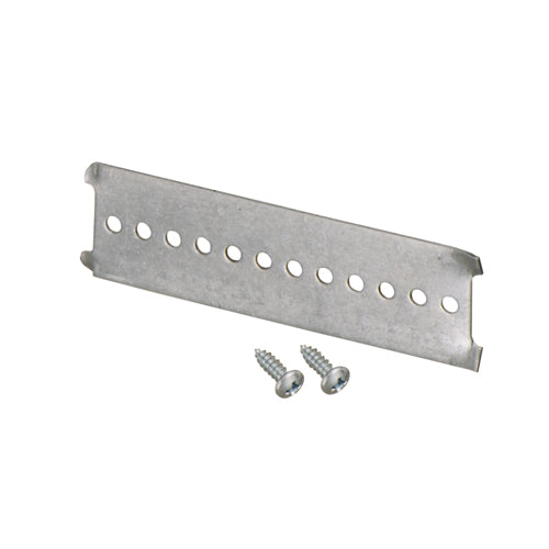 Arlington SL18BKT, Flat SliderBar Metal Box Bracket, Silver, Steel, 50 Packs