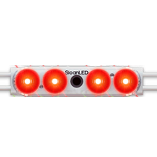 Principal Sloan 701269-RD24SJ1-MB, Prism24 LEDs, 24V, Red, 1.5 Mod/ft, 0.43 W/Mod, 60 lm/W, (BG52 = 52 MODULES/BAG, 34.7')