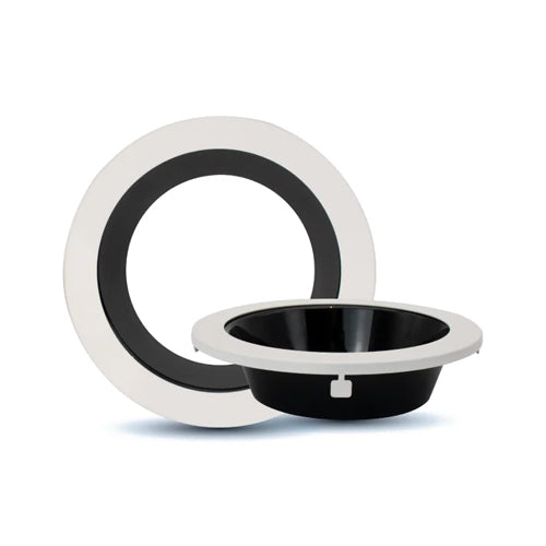 ORTECH SLIM4DR-TR-WHBA, White Trim with Black Alzec Reflector for SLIM4DR-5CCT