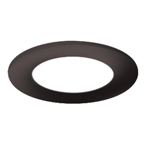 Liteline SLM4-12W-RT-OB, Faceplate for 4'' SLM4-12W-CCT, Round, Oil Rubbed Bronze Finish