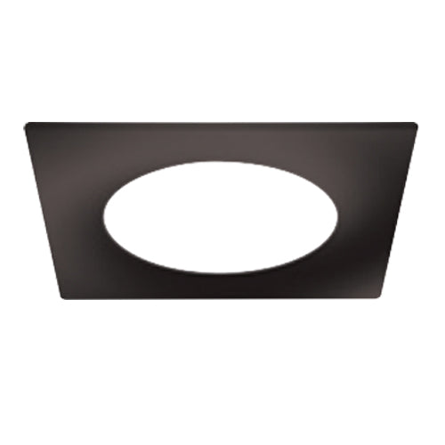 Liteline SLM4-12W-ST-OB, Faceplate for 4'' SLM4S-12W-CCT, Square, Oil Rubbed Bronze Finish