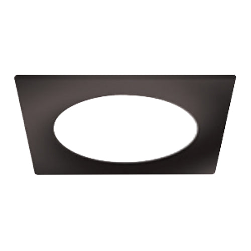 Liteline SLM6-16W-ST-OB, Faceplate for 6'' SLM6S-16W-CCT, Square, Oil Rubbed Bronze Finish