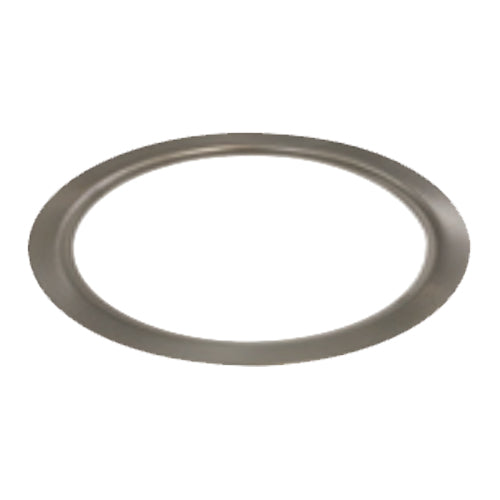 Liteline SLM6P-XLRING-BN, XL Trim Ring for 6" Round SLIMLED PLUS/ SKYE, Brushed Nickel Finish
