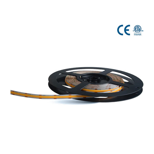 ORTECH  SLS5-25M-3000K, COB LED Flexible Strip Light, 25m/Roll, 12VDC, 5W/m, 480 lm, 3000K Warm White, 90CRI, Dimmable