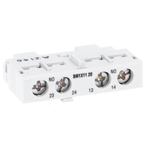 Lovato SM1X1120, Add-On Auxiliary Contact, Front Mount 2NO, For SM1...
