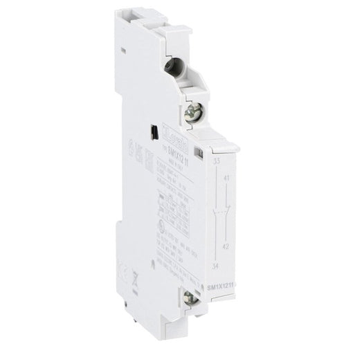 Lovato SM1X1211, Add-On Auxiliary Contact, Side Mount 1NO+1NC, For SM1...