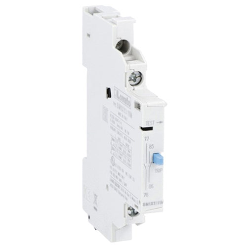 Lovato SM1X1311M, Add-On Auxiliary Contact, Side Mount, Contacts for Magnetic Tripping Indication 1NO+1NC