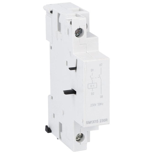 Lovato SM1X15024R, Undervoltage Trip Release with Early-Make Contacts, 24VAC 50Hz, For SM1R...