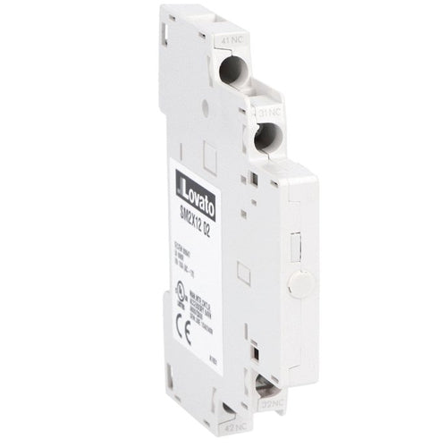 Lovato SM2X1202, Add-On Auxiliary Contact, Side Mount 2NC, For SM2... and SM3…