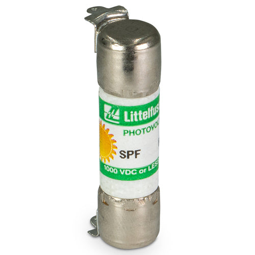 Littelfuse SPF 25A Photovoltaic Solar Fuse, PCB Mounting, Midget Size, 1000Vdc, SPF025R