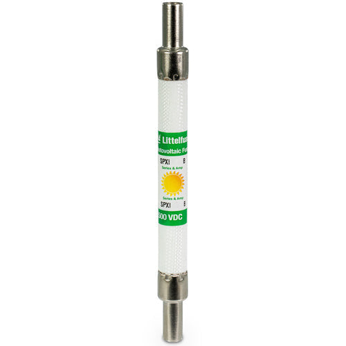 Littelfuse SPXI-B 20A Photovoltaic In-Line Solar Fuse, Bigger Crimp Barrel, 1500Vdc, SPXI020-B