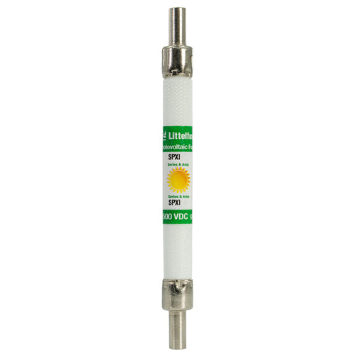 Littelfuse SPXI 2.25A Photovoltaic In-Line Solar Fuse, Standard Crimp Barrel, 1500Vdc, SPXI2.25