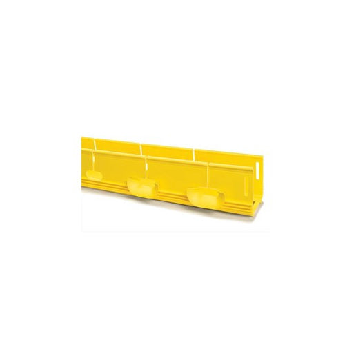Leviton SRAGD-SLT, Bend Radius Guide for 4''x4'' and 2''x4'' Slotted Fiber Raceway