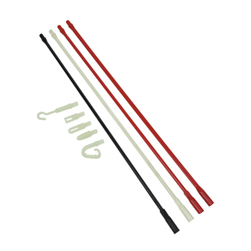 Klein Tools SRS56038, Polymer Fish Rod Set Glow-in-The-Dark