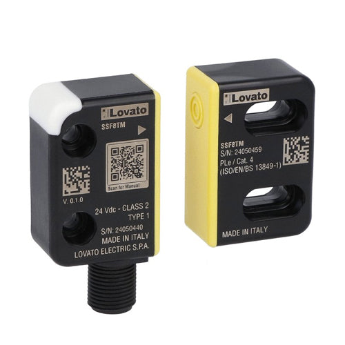 Lovato SSF8TM, RFID Safety Sensor SSF… Series, 8-Pin Version, With M12 Connector and Teach-in Coding Type