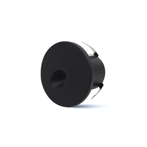ORTECH STR1W-BK, 2'' Round LED Step Light, 12VDC, 1W, 20LM, 3000K/5000K, 60º Beam Angle, 80CRI, Black