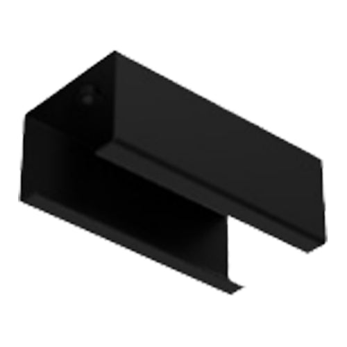 Liteline STRIPE-UBRACKET-BK, U-Shape Bracket for Enforcing In-Line Connections in Suspension Applications, Black
