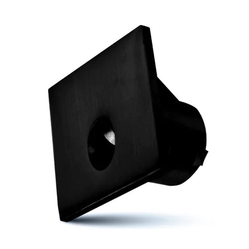 ORTECH STS1W-BK, 2'' Square LED Step Light, 12VDC, 1W, 20LM, 3000K/5000K, 60º Beam Angle, 80CRI, Black