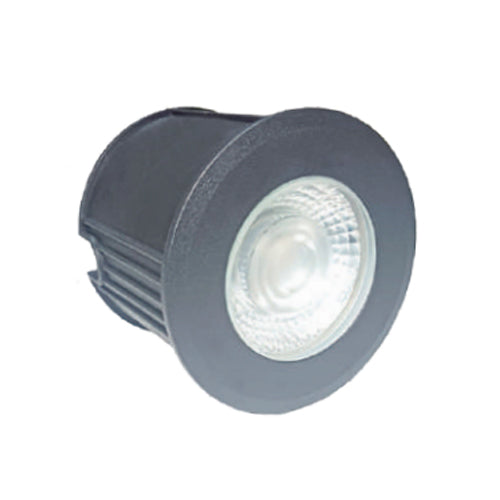 Votatec STWF-19-C3W/BK, 3″ In-Ground Spot Light, 3CCT Adjustable, 3W, 3000/4000/5000K, 200-230LM, 12V AC/DC, Sand Black Finish