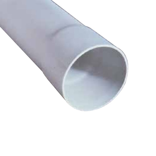 IPEX 008221, 2"x20' Super Duct Type II PVC Pipe with Bell End, CSA Approval, Diameter 2 Inch, Length 20 Feet,  Grey