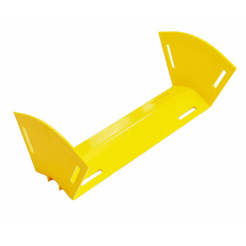 Leviton SWVEL-45D, 4''x12'' Vertical Elbow without Cover, 45 Deg Down, Yellow
