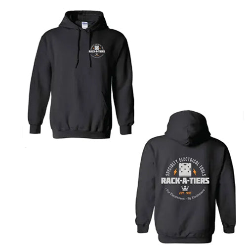 Rack-A-Tiers PRM-Sweatshirt.2Xlrg, Sweatshirt Hoodie, Black, 2X Large