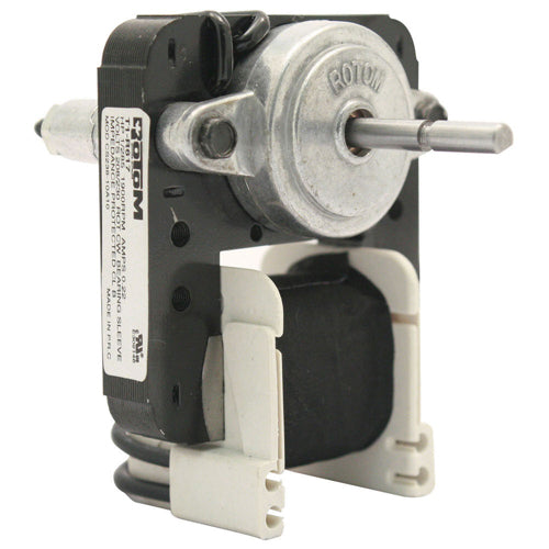 Rotom T1-R617, Skeleton Motor, Shaded Pole, Sleeve Bearing, 0.22 Amps, 208/230 Volts, 1/1900 Spd/RPM, 1/285 HP, CCW Rotation, 1.1''×0.1811'' Shaft