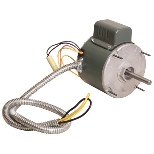 Rotom T2-R12682, 5.5'' Unit Heater Motor, PSC Type, Sleeve Bearing, 115 Volts, 1/3 HP, 4.3 Amps, 2/1100 Spd/RPM, Reversible Rotation, Capacitor Included, 5''×1/2'' Shaft