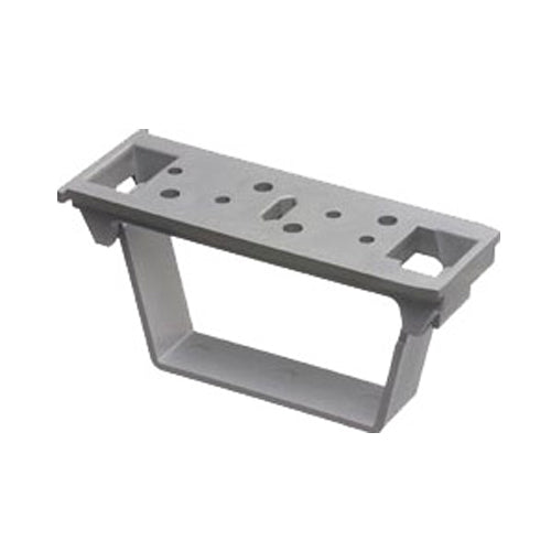 Arlington T23F, Cableway Flat Surface Bracket, Gray, Plastic, 25 Packs