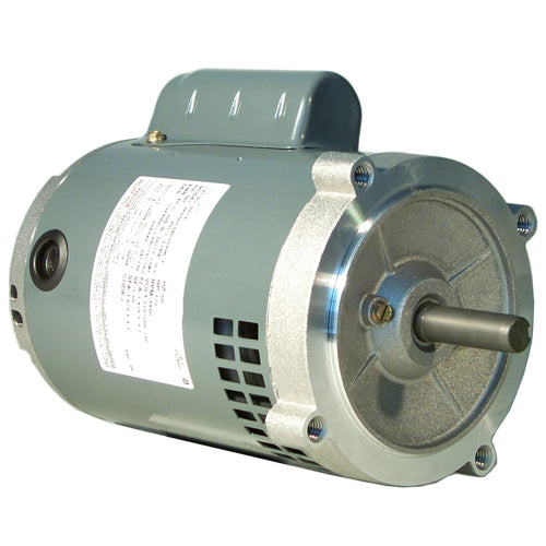 Rotom T4-R2213, 56C Frame Oil Burner Motor, Split Phase, 115/208/230 Volts, 1/2 HP, 7.4 Amps, 1/3450 Spd/RPM, Reversible Rotation, Ball Bearing
