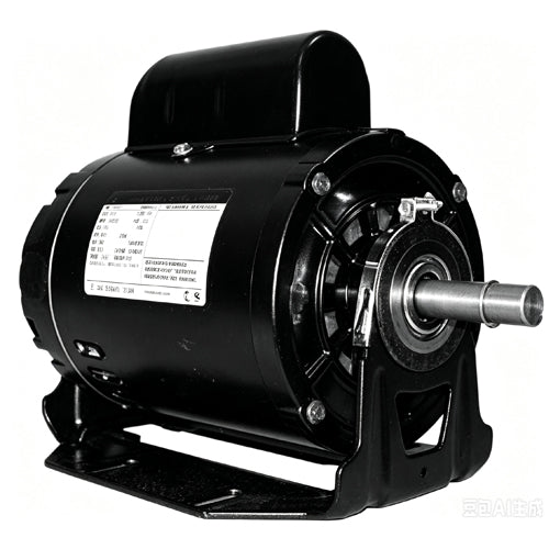 Rotom T5-R8402, 48 Frame Belted Fan & Blower Motor, Single Phase, 1/4 HP, 2.5 Amps, 230 Volts, 1/1725 Spd/RPM, Sleeve Bearing, 1.6''x1/2'' Shaft, Reversible Rotation