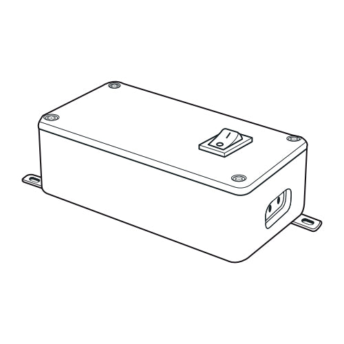 Votatec T5 linkeable-Wire Box, Wire Box with Female End & On/Off Switch