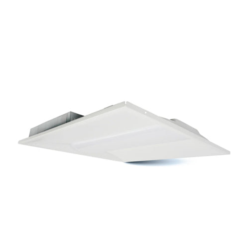 ORTECH TF-2x2-3CCT+W, 2x2 FT Commercial-Grade Slim Troffer Panel Light With 3CCT and Wattage Selectable, 30/35/40W, 135 lmn/W, 3500/4000/5000K, 0-10V Dimming, 80CRI