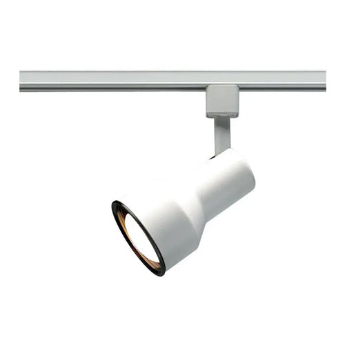 Satco TH204, 1-Light R20 Step Cylinder Track Head, 50W, 120V, Medium Base, White Finish