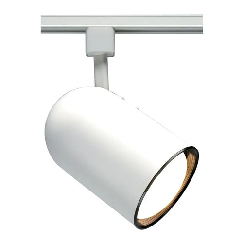 Satco TH208, 1-Light R20 Bullet Cylinder Track Head, 50W, 120V, Medium Base, White Finish