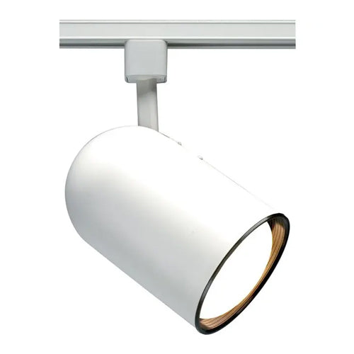 Satco TH210, 1-Light R30 Bullet Cylinder Track Head, 75W, 120V, Medium Base, White Finish
