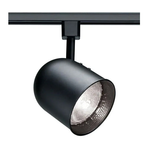 Satco TH217, 1-Light PAR20 Short Bullet Cylinder Track Head, 50W, 120V, Medium Base, Black Finish