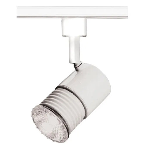 Satco TH279, 1-Light 2‘’ Mini Universal Holder Track Head, 150W, 120V, PAR36 Lamp Type, Halogen, Medium Base, White Finish