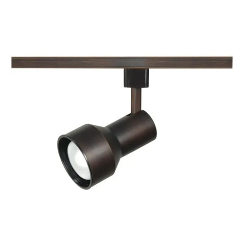 Satco TH341, 1-Light Step Cylinder Track Head, 50W, 120V, R20 Lamp Type, Medium Base, Russet Bronze Finish