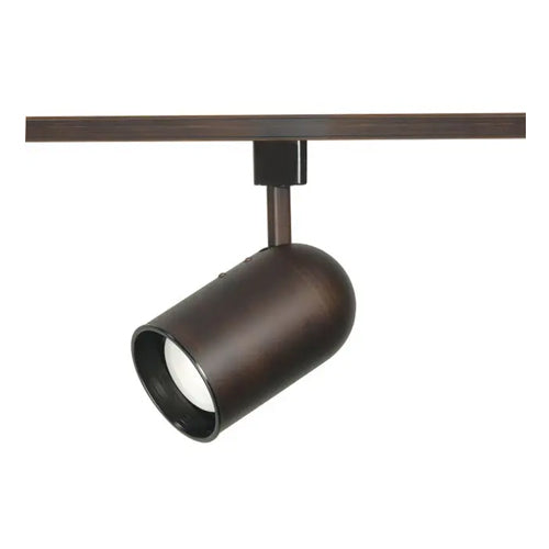Satco TH345, 1-Light Bullet Cylinder Track Head, 50W, 120V, R20 Lamp Type, Medium Base, Russet Bronze Finish