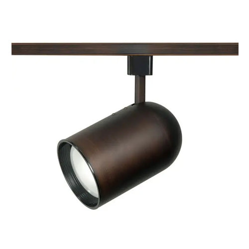 Satco TH346, 1-Light Bullet Cylinder Track Head, 75W, 120V, R30 Lamp Type, Medium Base, Russet Bronze Finish