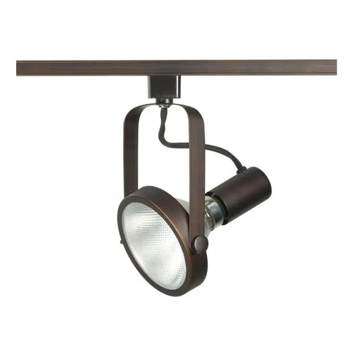 Satco TH349, 1-Light Gimbal Ring Track Head, 150W, 120V, PAR38 Lamp Type, Medium Base, Russet Bronze Finish