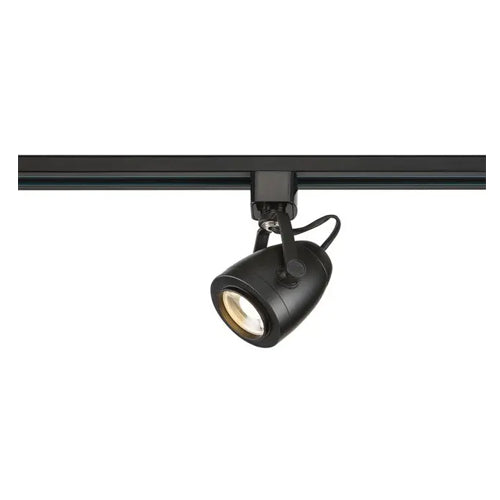 Satco TH414, 1 Light, LED 12W Pinch Back Track Head, 120V, 1020 Lumens, 3000K Warm White, Dimmable, 36 Deg. Beam, Black Finish
