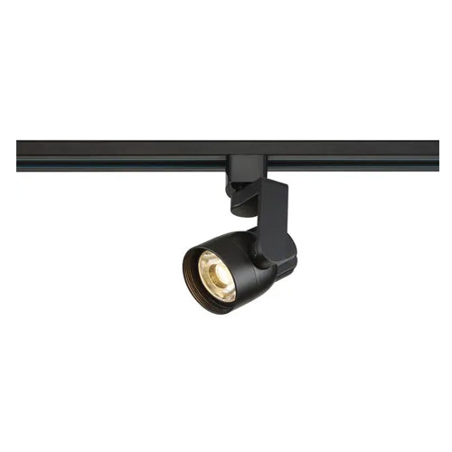 Satco TH424, 1 Light, LED 12W Angle Arm Track Head, 120V, 1020 Lumens, 3000K Warm White, Dimmable, 36 Deg. Beam, Black Finish