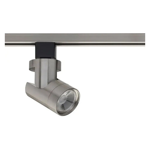 Satco TH437, 1 Light, LED 12W Barrel Track Head, 120V, 1020 Lumens, 3000K Warm White, Dimmable, 36 Deg. Beam, Brushed Nickel Finish