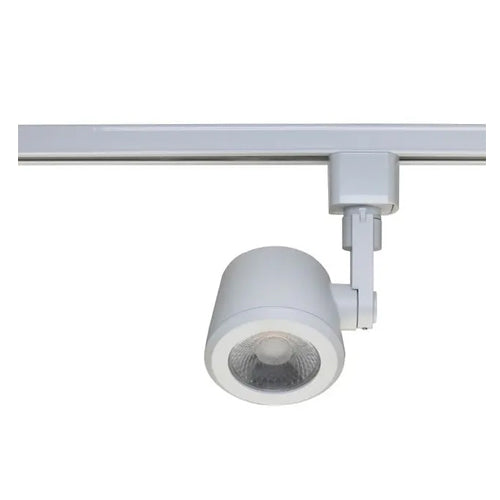 Satco TH451, 1 Light, LED 12W Taper Back Track Head, 120V, 1020 Lumens, 3000K Warm White, Dimmable, 24 Deg. Beam, White Finish