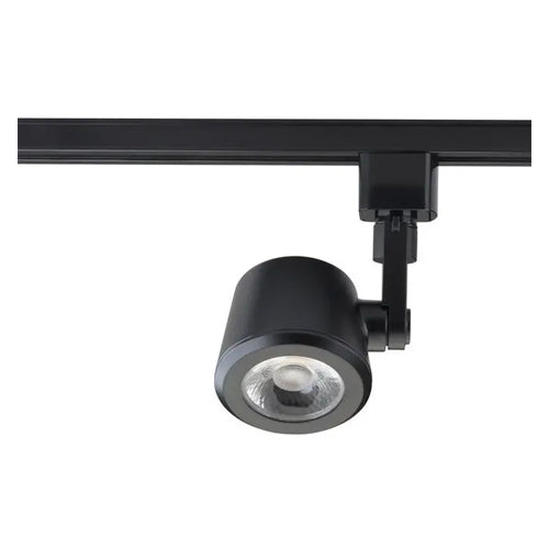 Satco TH454, 1 Light, LED 12W Taper Back Track Head, 120V, 1020 Lumens, 3000K Warm White, Dimmable, 36 Deg. Beam, Black Finish