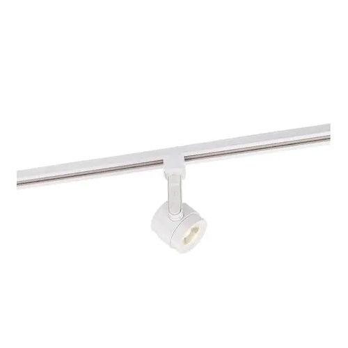 Satco TH497, LED 12W Piston Track Head, 120V, 1020 Lumens, 3000K Warm White, Dimmable, 36 Deg. Beam Angle, White Finish