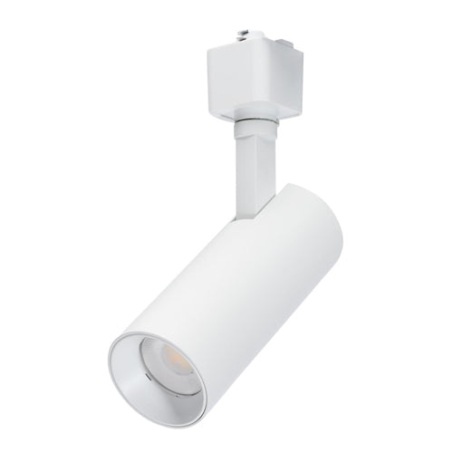 Satco TH703, 10W LED Track Head, 48° Beam Spread, 120V, 700 Lumens, 5 CCT Selectable, Dimmable, Matte White Finish